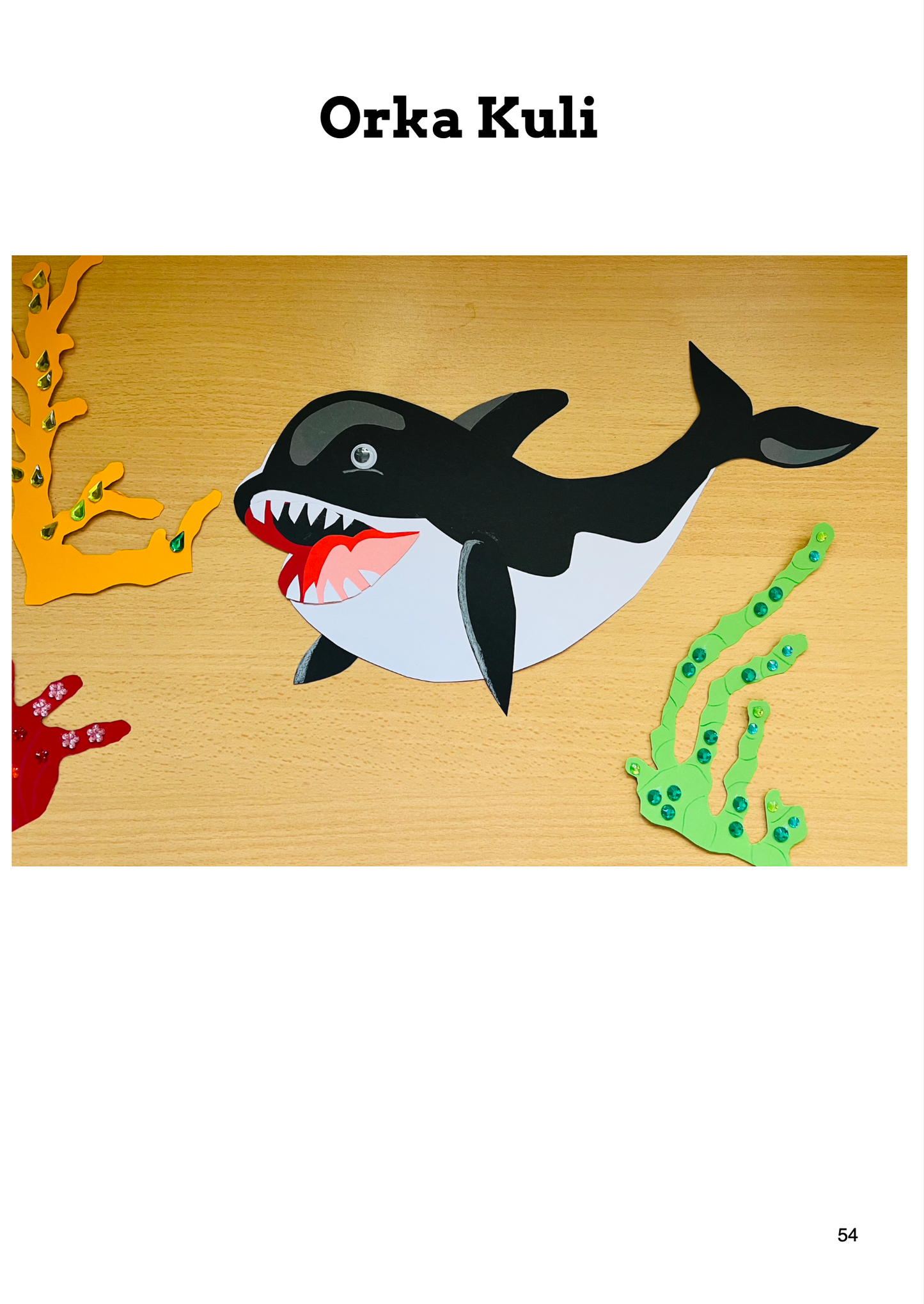 Bastelheft: Bunte Unterwasserwelt