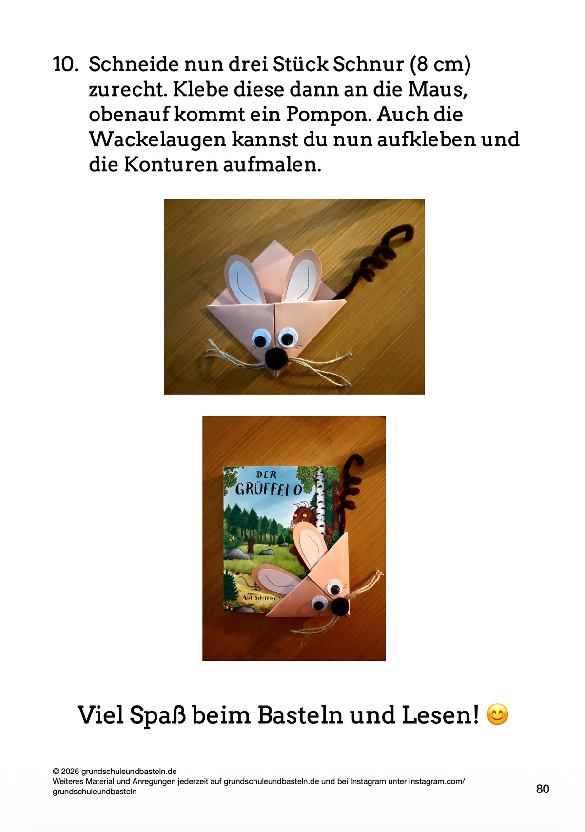 Begleitmaterial: Der Grüffelo