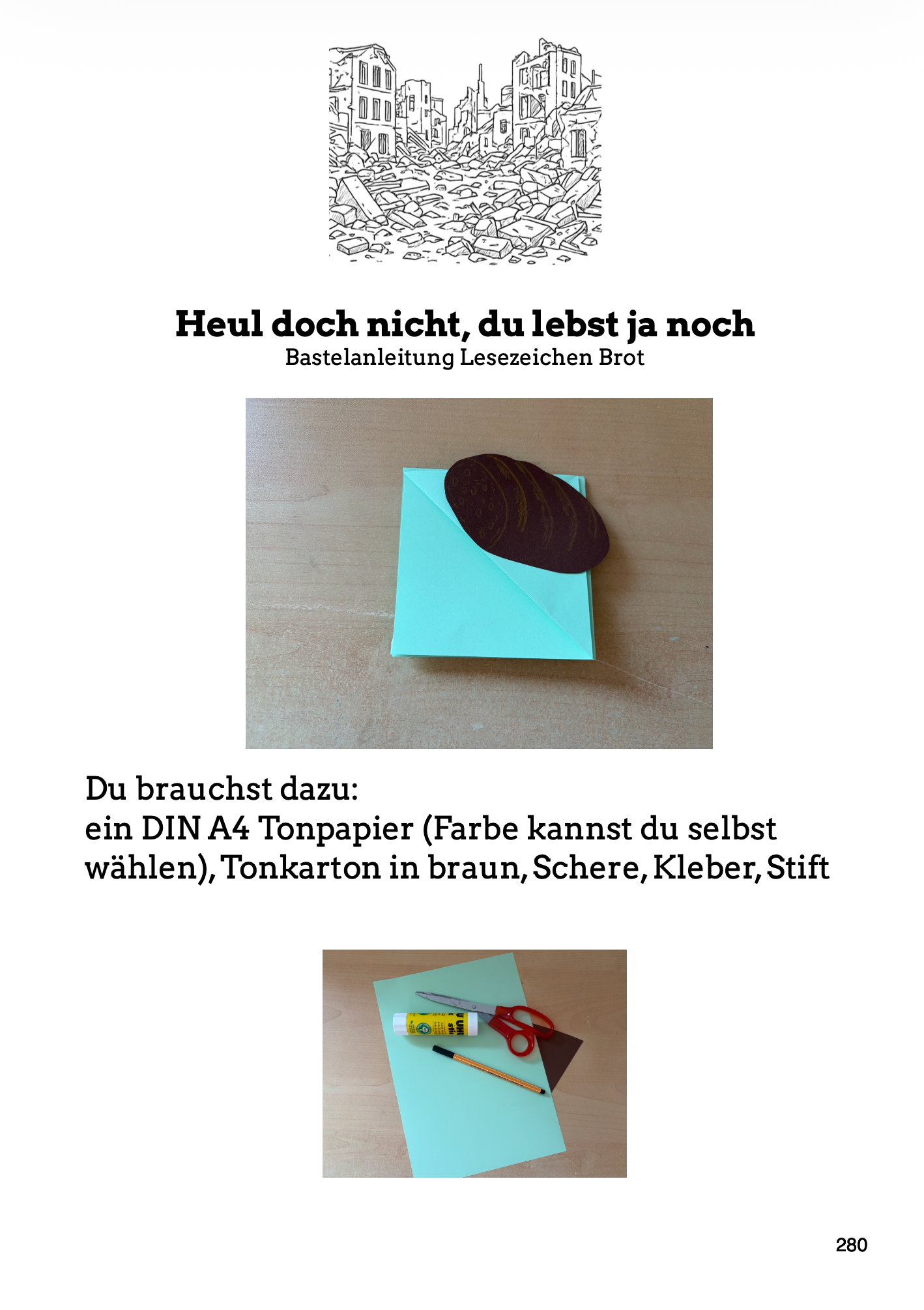 Begleitmaterial: Heul doch nicht, du lebst ja noch