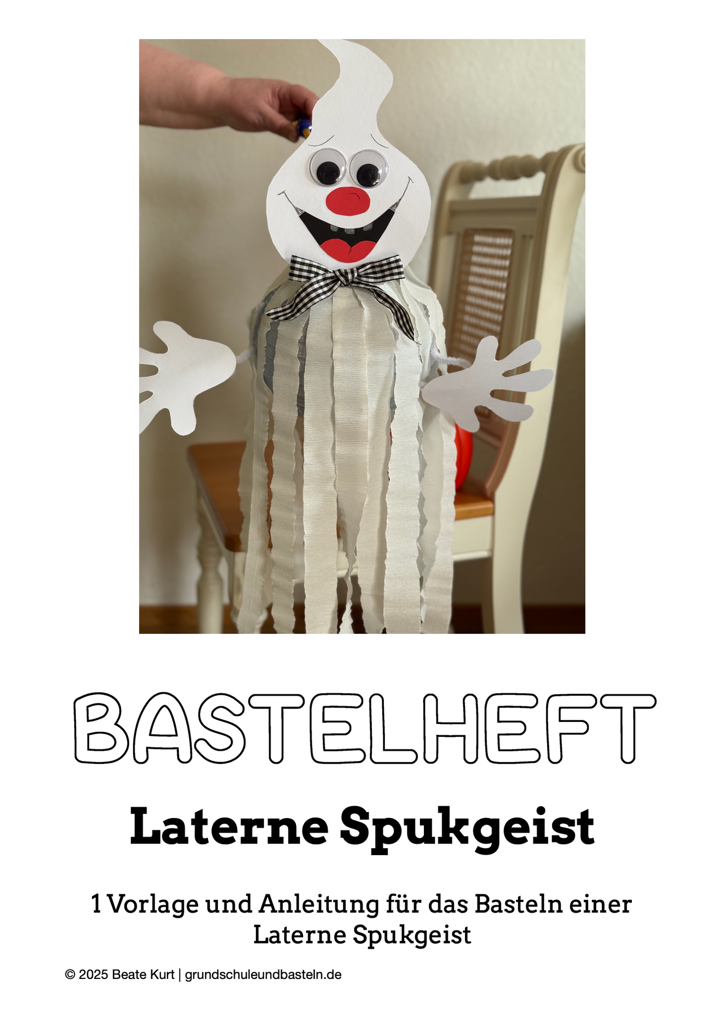 Bastelheft: Laterne Spukgespenst