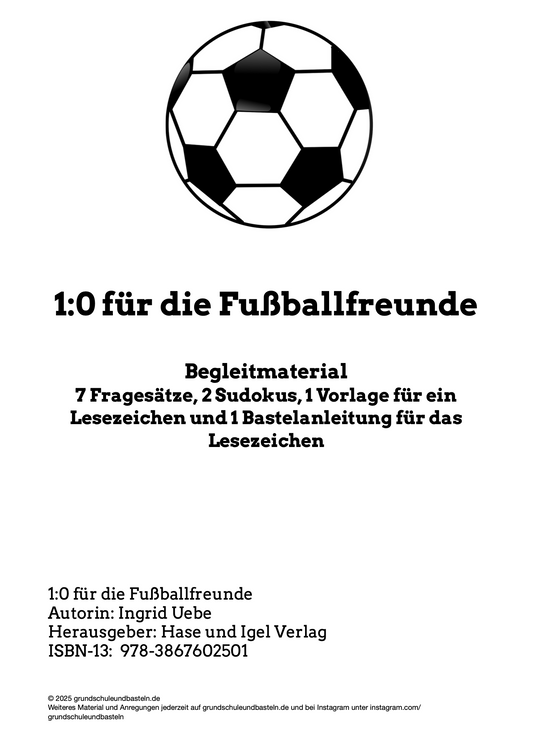 Schuljahresendspurt: 1:0 für die Fußballfreunde – eine passende Lektüre zur Fußball-WM