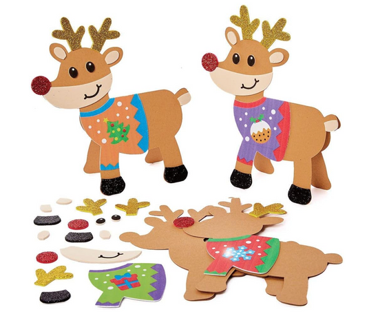 Tipp: Bastelset Rentier-Weihnachtskarten
