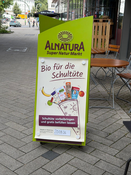 Schultütenaktion von ALNATURA