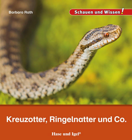 Auf der Wiese: Buchtipp - Kreuzotter, Ringelnatter und Co