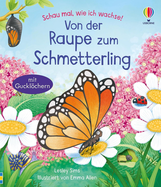 Auf der Wiese: Buchtipp - Von der Raupe zum Schmetterling