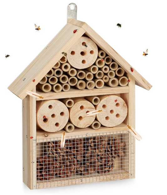 Auf der Wiese: Tipp - Insektenhotel