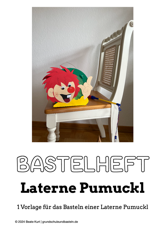 Laternenzeit: ein Bastelheft – Laterne Pumuckl