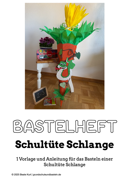 Kunterbunte Schultüten für den Schulanfang