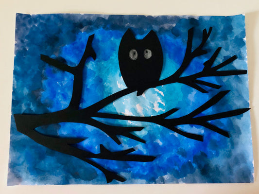 Winter: Collage - Winternacht