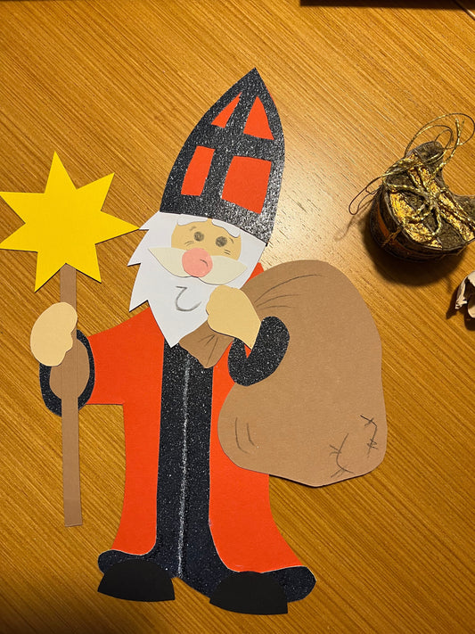 Advent: Einen Nikolaus basteln