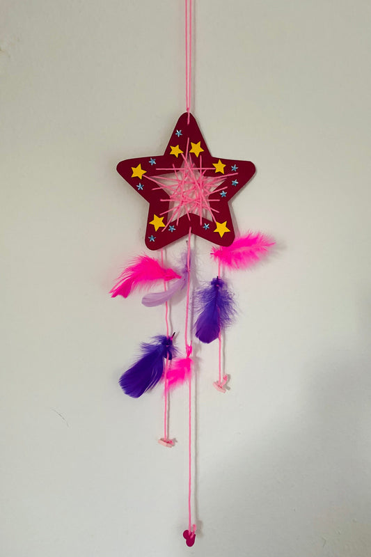 Advent: Traumfänger Stern basteln