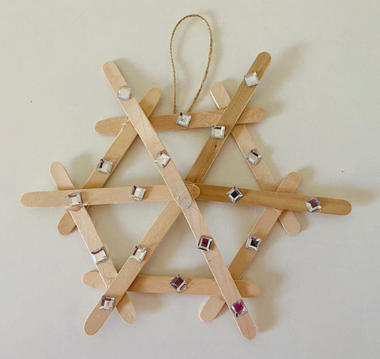 Advent: Eisstielsterne basteln