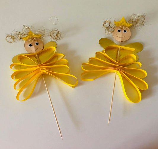 Advent: Kleine Engelchen am Stiel
