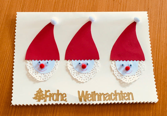 Advent: Weihnachtskarte Wichtel