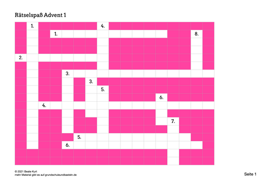 Advent: Kleiner Rätselspaß 1