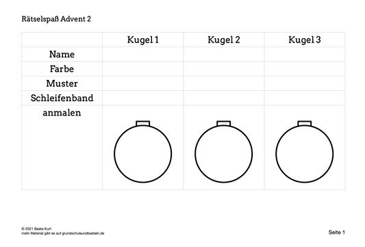 Advent: Kleiner Rätselspaß 2
