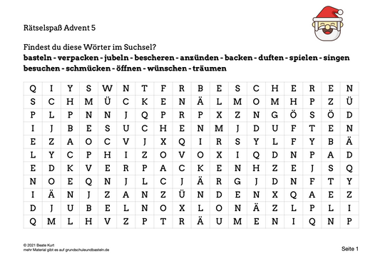 Advent: Kleiner Rätselspaß 5