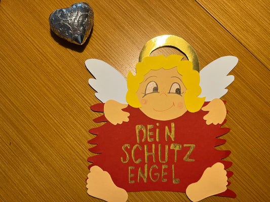Advent: Ein Schutzengelchen basteln