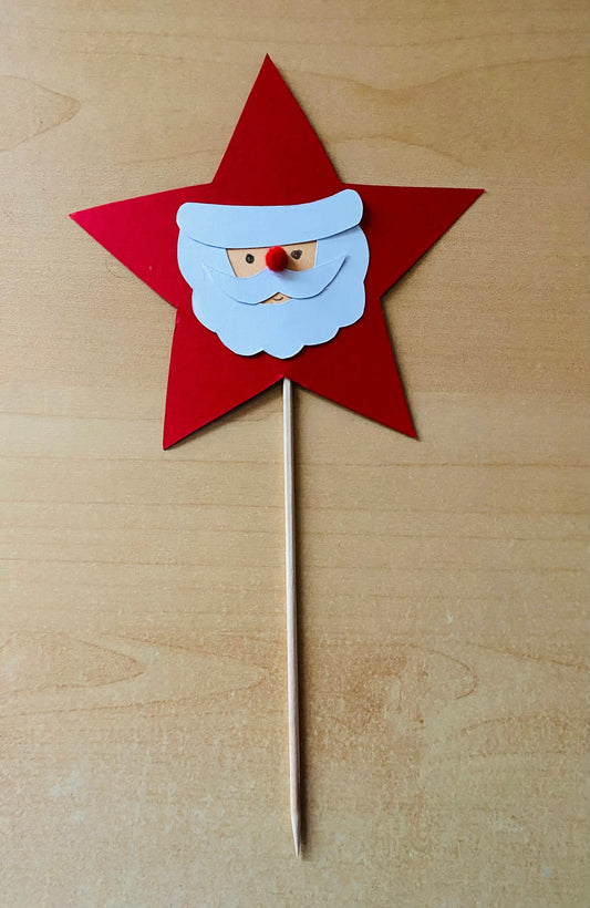Advent: Weihnachtsmann-Einstecker basteln