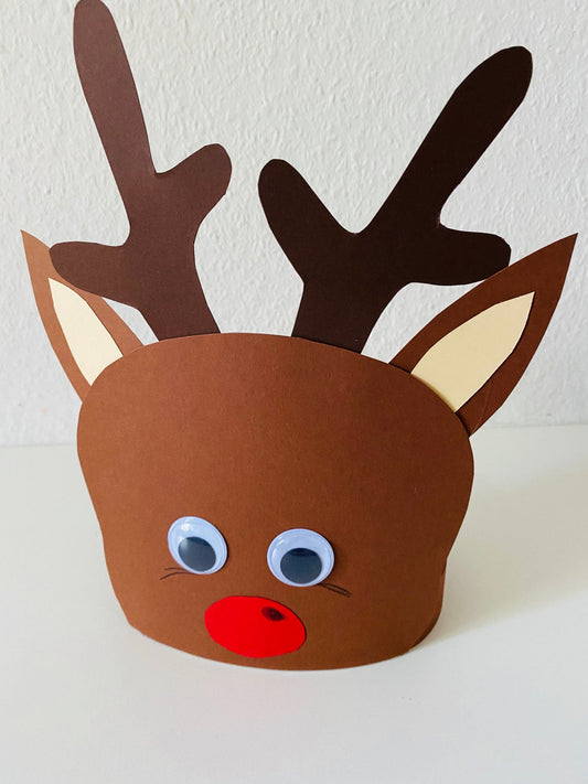 Advent: Ein Elch-Stirnband basteln