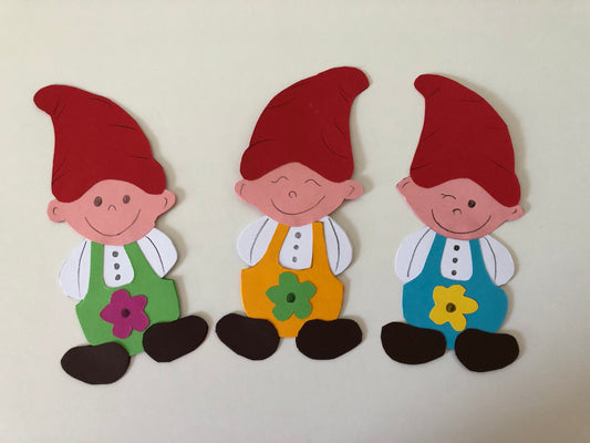 Auf der Wiese: Kleine Wichtel gestalten