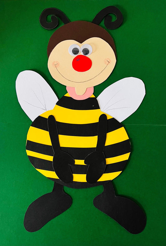 Bienen: Biene Lilo basteln