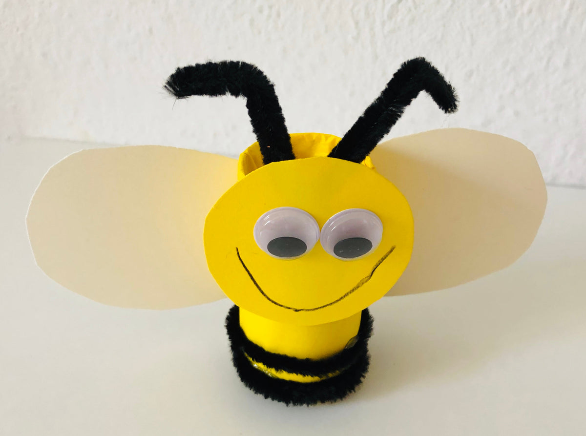 Bienen: Eine Bienen-Deko basteln –