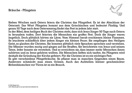 Brauchtum: Pfingsten