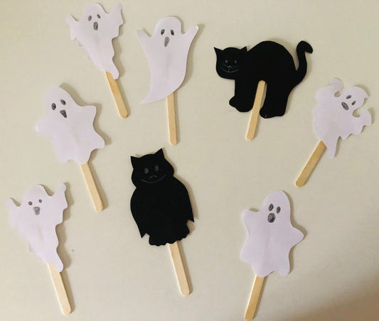 Herbst: Gruselige Halloweenfiguren