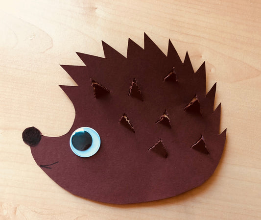 Im Herbst: Bastelidee – Kleiner Igel