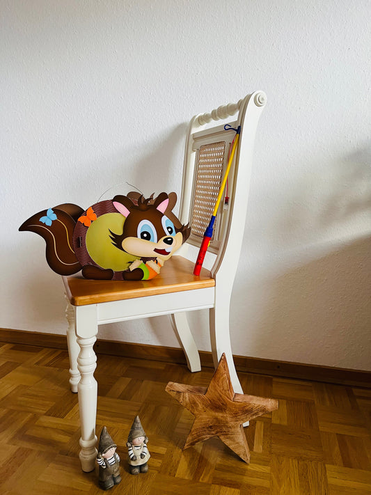 Laternen: Laterne Eichkater basteln