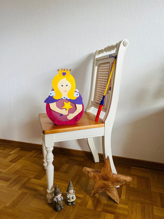 Laternen: Laterne Prinzessin basteln