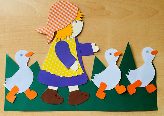 Märchen: Die Gänsehirtin am Brunnen