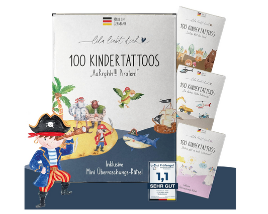 Seeräuber und Piraten: Tipp – Piratentattoos