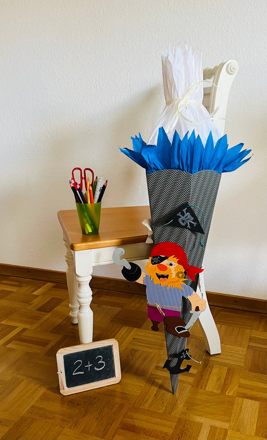 Bastelprojekt Schultüte: Störtebecker – Schultüte