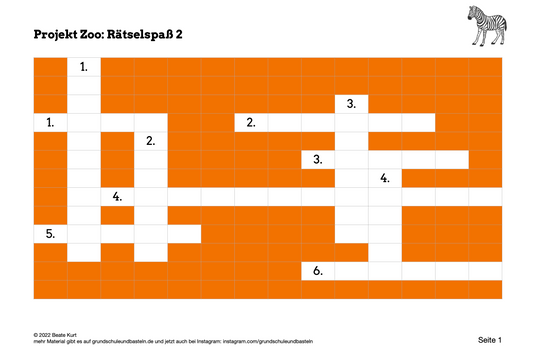 Im Zoo: Ein Rätselspaß 2