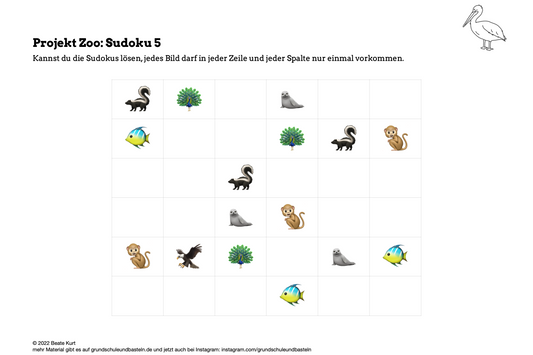 Zoo: Ein Sudoku lösen 5