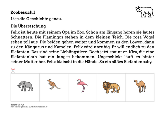 Im Zoo: Einen Zoobesuch machen 1