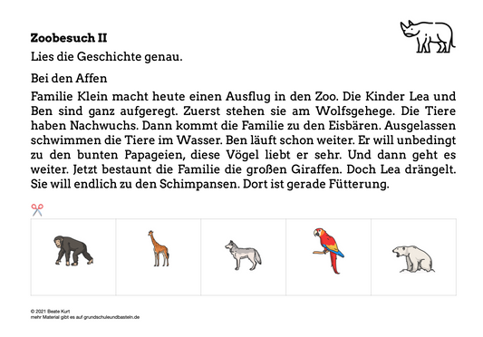 Im Zoo: Einen Zoobesuch machen 2