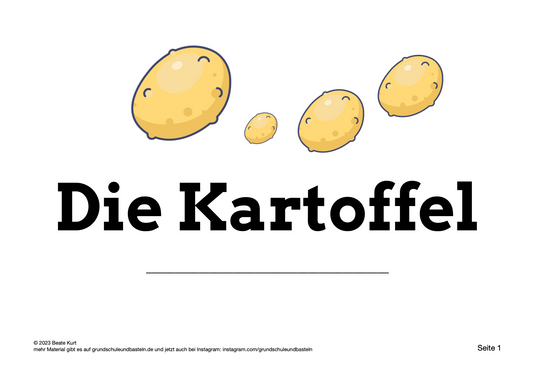 Selbstständiges Lernen – Die Kartoffel