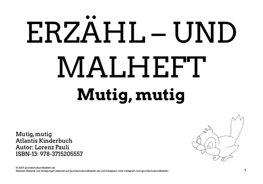 Erzählheft: Mutig, mutig
