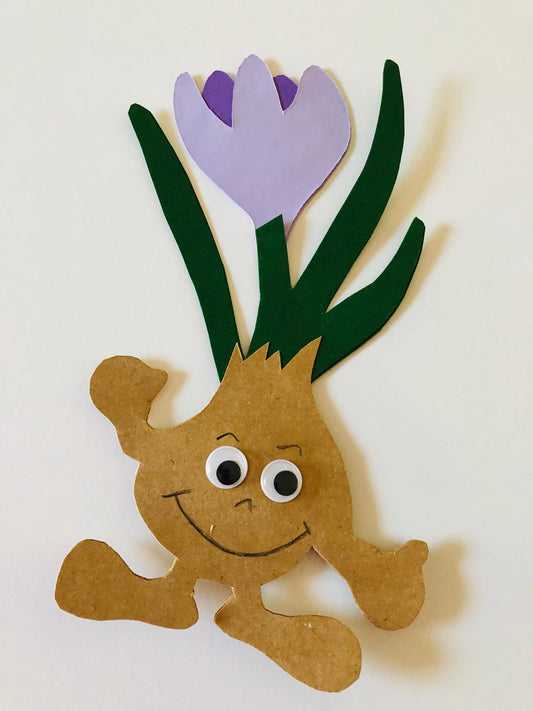 Im Frühling: Lustige Krokusse basteln
