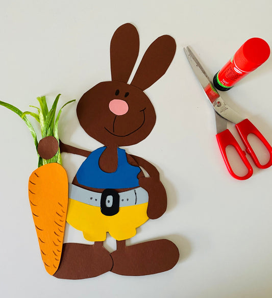 Im Frühling: Lustigen Meister Lampe basteln