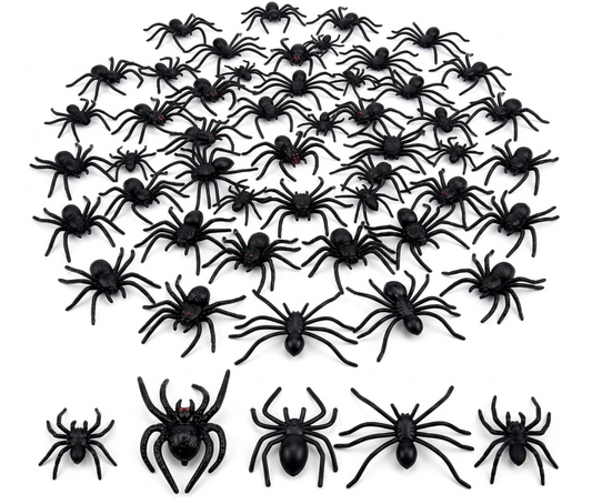 Halloween: Tipp-Dekoration Spinnen