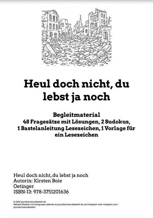 Arbeit mit Klassenlektüre zum Thema Krieg