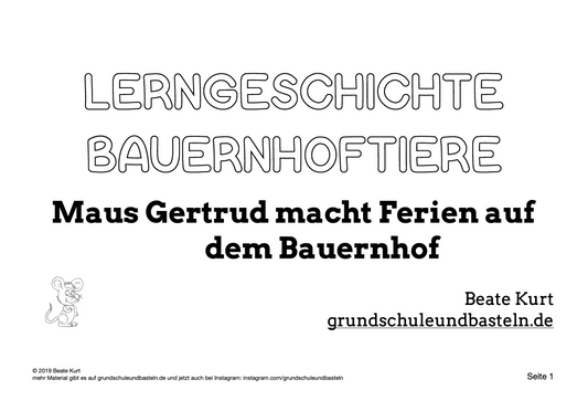 Mit einer Lerngeschichte lesen, malen, sprechen