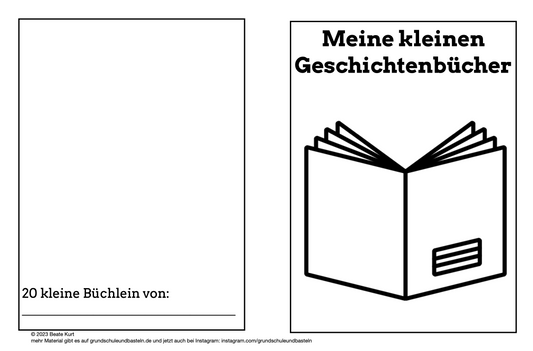 Basteln-Lesen-Malen: Kleine Lesebücher