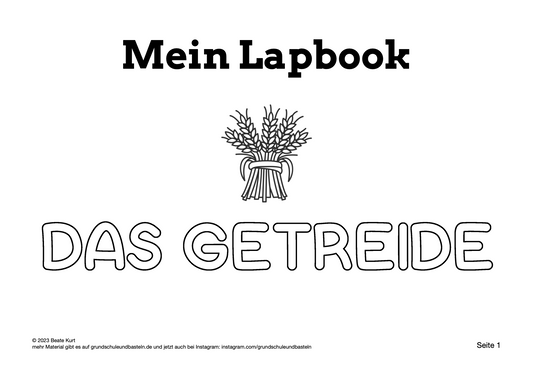 Lapbook: Das Getreide