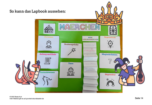 Märchen: Ein Lapbbok gestalten