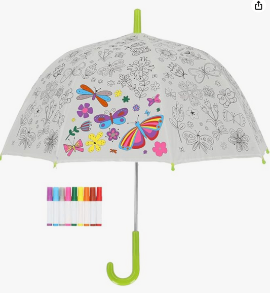Mein Tipp: Einen Regenschirm anmalen